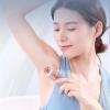 USB Charged Female Face Hair Trimmer Rechargeable Hair Removal Device Portable Peach Fuzz Shaver Rechargeable Face Shaver view 4