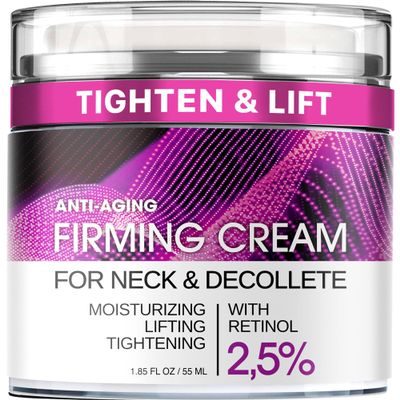 Neck Firming Cream - Anti-Aging & Tightening Decollete Retinol Cream