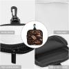 HJKBCV Small Neoprene Pouch, Mini Portable Makeup Bag With Carabiner Keychain Waterproof Travel Coin Purse Storage Bag Coffee Beans Clutch Cosmetic Organizer For Women view 4