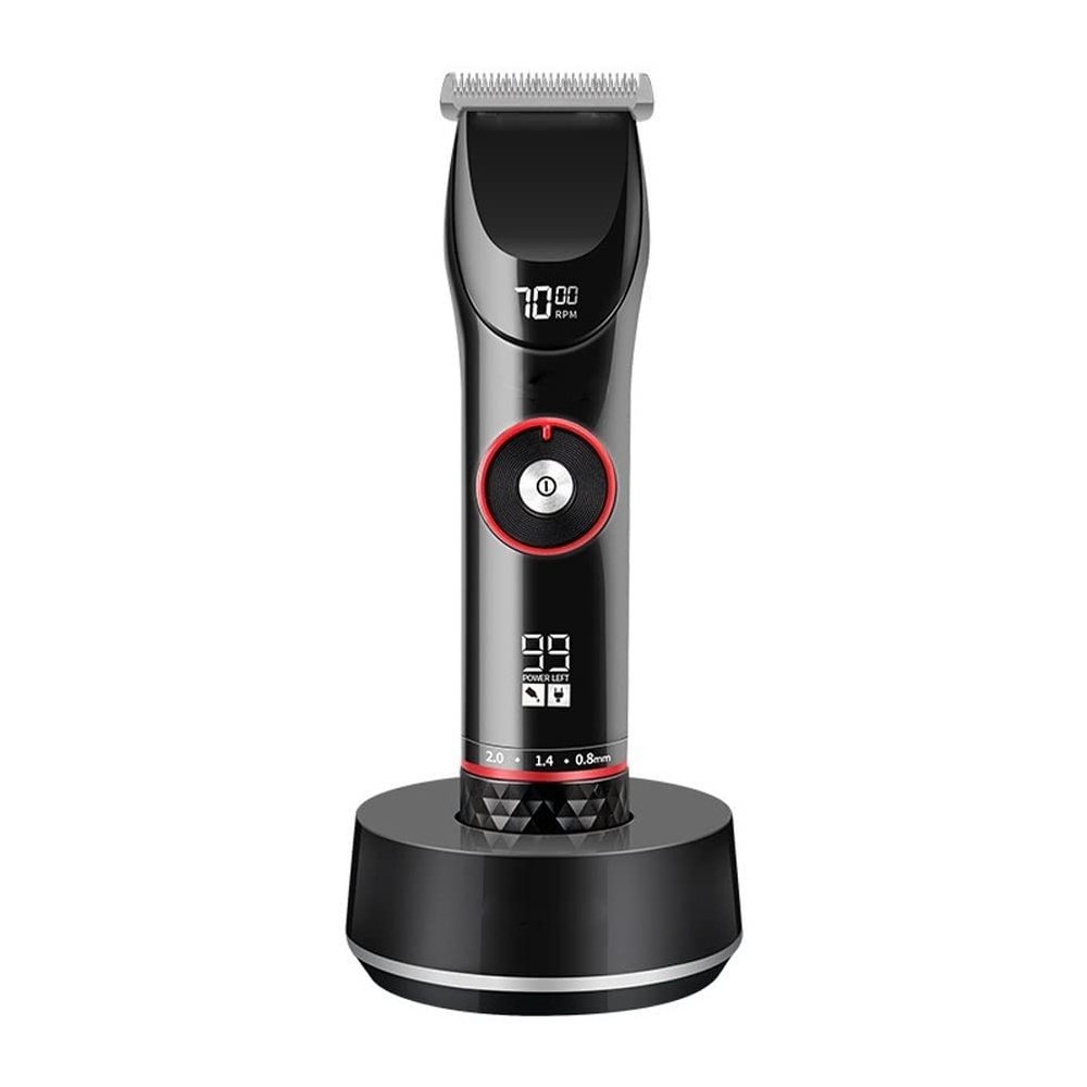 WGTYOA 3500mah 10H Hair Clipper for Men Washable Rechargeable Trimmer Stainless Steel Professional Cutting Machine Clippers for
