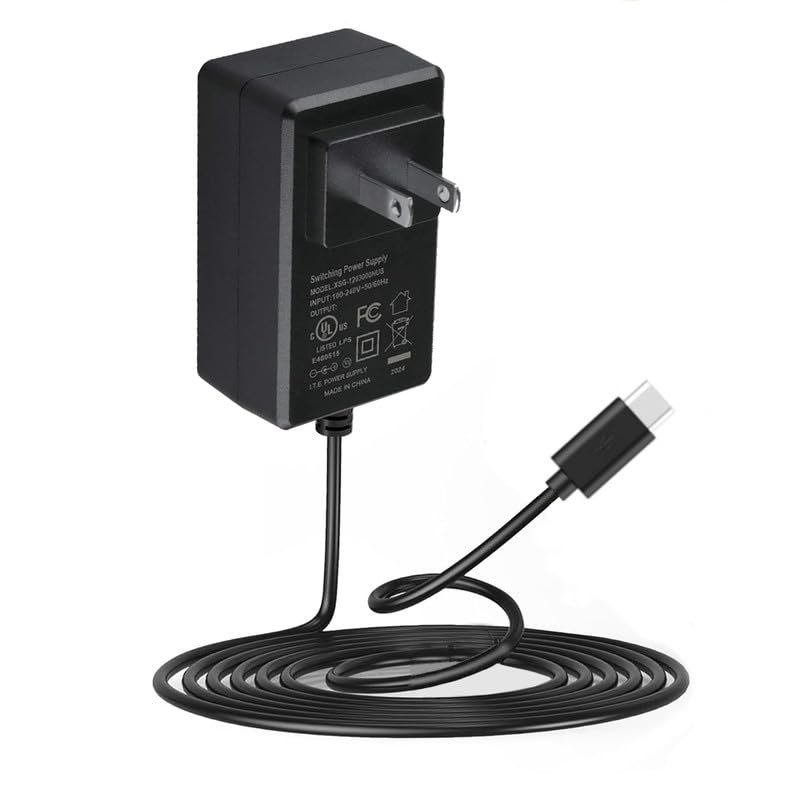 GizMac USB-C 5V AC/DC Adapter for Launch Creader Professional 123X Professional