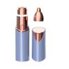 Portable Lipstick Shape Facial Hair Remover with Double Moving Heads for Soft Trimming Portable Hair Removal Tool view 1