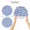 ARELIDCA Israel Flag Satin Bonnet for Sleeping Women Double Layer Hair Wrap with Adjustable Tie Band view 3