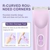 Dermave Bikini Shaver,2 in 1 Dual Head Bikini Trimmer for Women,IPX7 Cordless & Waterproof Electric Shaver Wet & Dry Use,Painless Hair Removal(Light Purple) view 3