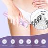 Dermave Bikini Shaver,2 in 1 Dual Head Bikini Trimmer for Women,IPX7 Cordless & Waterproof Electric Shaver Wet & Dry Use,Painless Hair Removal(Light Purple) view 4
