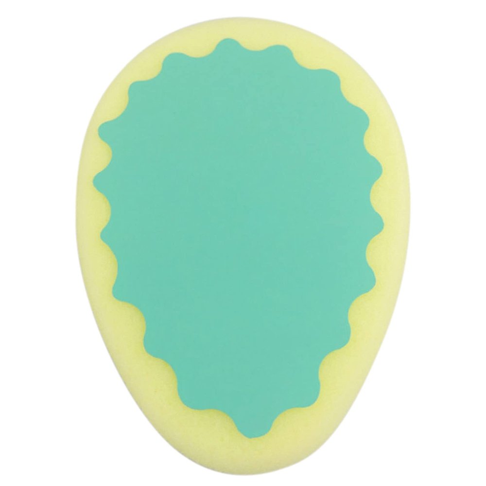 Tomvorks Painless Hair Removal Effective Remove Tool for Smooth Skin Pink Green Sponge for Face Hair Remover (water drop)