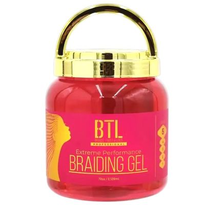Braids Twist Locs BTL Extreme Performance Braiding Gel, Maximum Hold, No Residue, for Braids, Twists & Locs, 72 oz