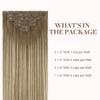 GOO GOO Seamless Clip in Hair Extensions Real Human Hair Remy Extensions view 2