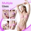 Electric Razors for Women, Waterproof Wet/Dry Womens Electric Razor, Replacement Heads Womens Face Shavers for Legs, Arms, Bikini, Lips, Underarms (Purple) view 3
