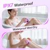 Electric Razors for Women, Waterproof Wet/Dry Womens Electric Razor, Replacement Heads Womens Face Shavers for Legs, Arms, Bikini, Lips, Underarms (Purple) view 4