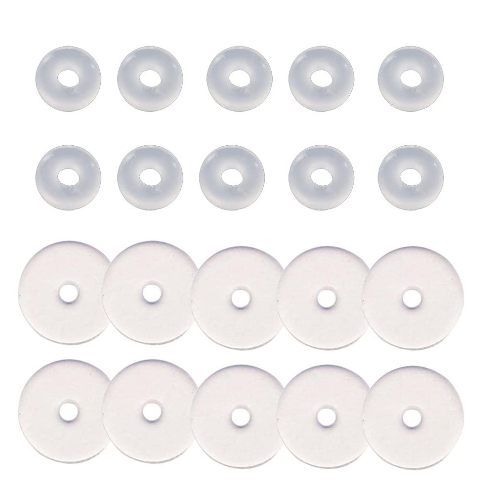 Piercing Silicone Discs Flexible Anti Hyperplasia Saucer Prevents Irritation Drilling Ear Piercing Discs