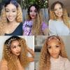 SQYKELIL 1B/27 Human Hair Bundles Ombre Deep Wave Bundles 18 20 22 Inch view 2