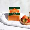 SONGBIRDTH Persimmon Extract Soap, Natural Deodorant Bar with Olive Oil and Shea Butter, 100g, Gentle Body Cleanser for Odor Control, Daily Face and Foot Use view 4