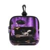 FCTVSKLN Small Neoprene Pouch, Mini Portable Makeup Bag With Carabiner Keychain Waterproof Travel Coin Purse Storage Bag Dark Rococo Box Clutch Cosmetic Organizer For Women view 1