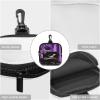 FCTVSKLN Small Neoprene Pouch, Mini Portable Makeup Bag With Carabiner Keychain Waterproof Travel Coin Purse Storage Bag Dark Rococo Box Clutch Cosmetic Organizer For Women view 4