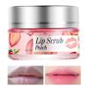 Lip Scrub Exfoliator Lip Overnight Moisturizer Sleeping Cream Repair Balm Peach. view 3