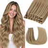 GOO GOO Genius Weft Hair Extensions Human Hair Invisible Blend Flat Weft view 1