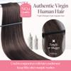 GOO GOO Genius Weft Hair Extensions Human Hair Invisible Blend Flat Weft view 2