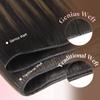 GOO GOO Genius Weft Hair Extensions Human Hair Invisible Blend Flat Weft view 3