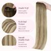 GOO GOO Sew In Hair Extensions Real Human Hair Thick, Add Volume 22In 110g view 3