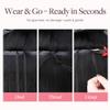 GOO GOO Butterfly Weft Hair Extensions, Invisible Comfortable Genius Weft view 4