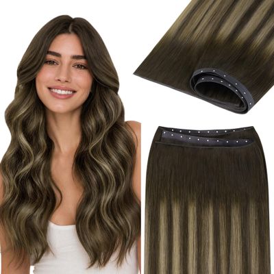 GOO GOO Butterfly Weft Hair Extensions, Invisible Comfortable Genius Weft