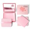 KYDA 200 Sheets Rose Face Oil Blotting Paper, Included Refills, Mirror and Puff, Oil Absorbing Sheets for Matte Makeup, Controls Shine, Absorb Excess Oil, Travel Size Gentle Face Makeup view 1