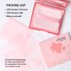 KYDA 200 Sheets Rose Face Oil Blotting Paper, Included Refills, Mirror and Puff, Oil Absorbing Sheets for Matte Makeup, Controls Shine, Absorb Excess Oil, Travel Size Gentle Face Makeup view 2