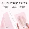 KYDA 200 Sheets Rose Face Oil Blotting Paper, Included Refills, Mirror and Puff, Oil Absorbing Sheets for Matte Makeup, Controls Shine, Absorb Excess Oil, Travel Size Gentle Face Makeup view 4