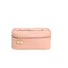 KLJUHGTR Makeup bag for women's retro cosmetics storage PU convenient portable large capacity wash view 1