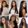 LYKELTA 1B Black Straight Bundles Human Hair 26 28 30 Inch 3 Bundles Quick Weave Extensions Natural For Women Brazilian Virgin Hair Natural Black Clean Ends No Dry Or Rough Tips view 2