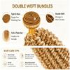 QEUOPE P27/613 Highlight Human Hair Blonde Kinkycurly Bundles 20 22 24 inch view 3