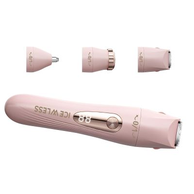Head Hair Trimmer for Gentle Hair Removal on Legs Underarms Sensitive Zones Wet Dry Use LED Display Quick Fee Shaver
