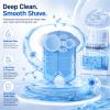 Clean & Renew CCR4 Shaving Cartridge Refill, 170mlX4, Lemon Scent, Lubricates Blades, Removes Odors, Compatible with Series 3/5/7/9/CT view 3