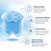 Clean & Renew CCR4 Shaving Cartridge Refill, 170ml X 2, Lemon Scent, Lubricates Blades, Removes Odors, Compatible with Series 3/5/7/9/CT view 2