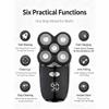 Butt Shaver, Shaver Pro, Wet Dry Use Ball Trimmer with Nose Hair Trimmer, 360 Waterproof, 5d Flexible Blade Body for Legs Armpit Bikini Area (A#) view 2