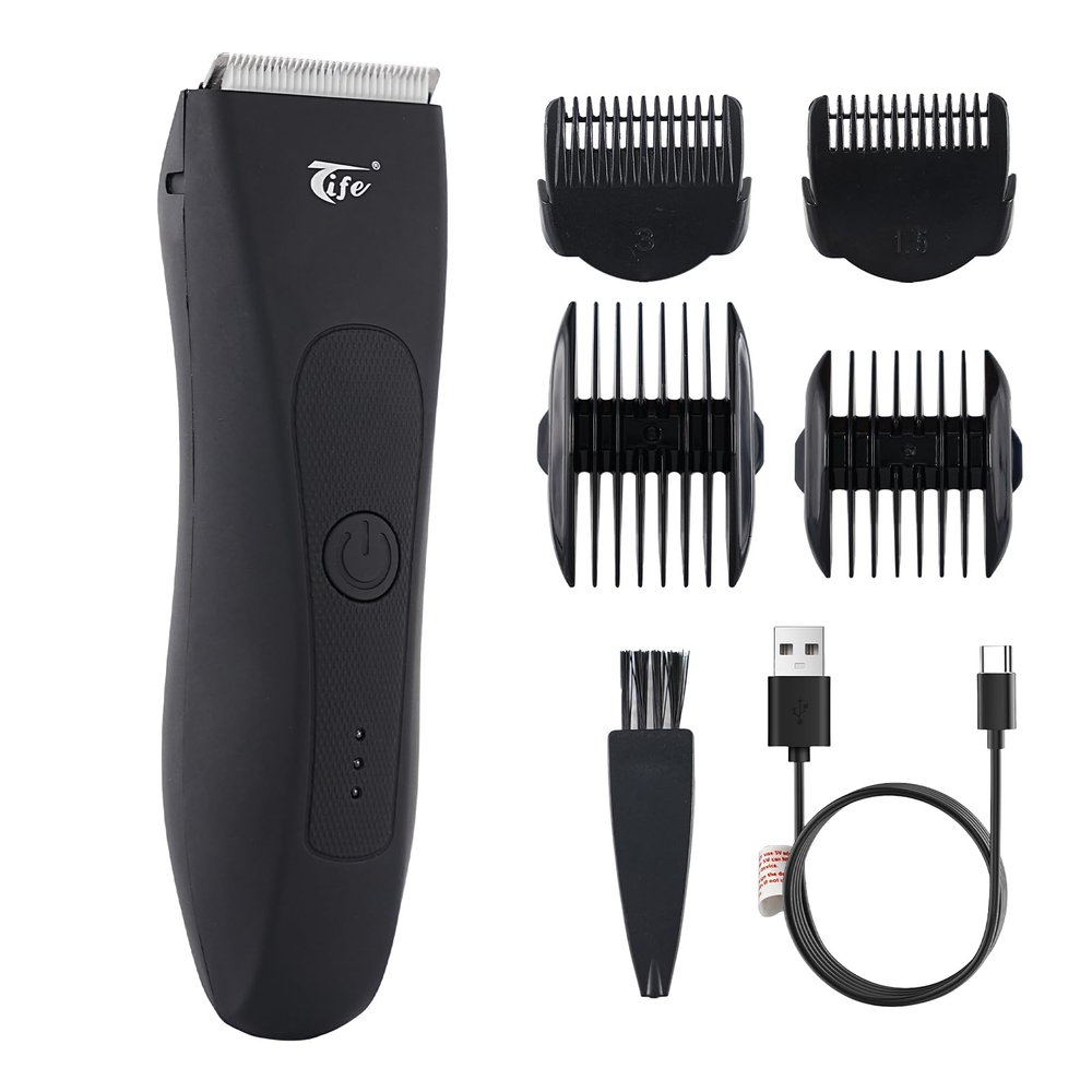 Tife Cordless Body Hair Trimmer for Men & Women