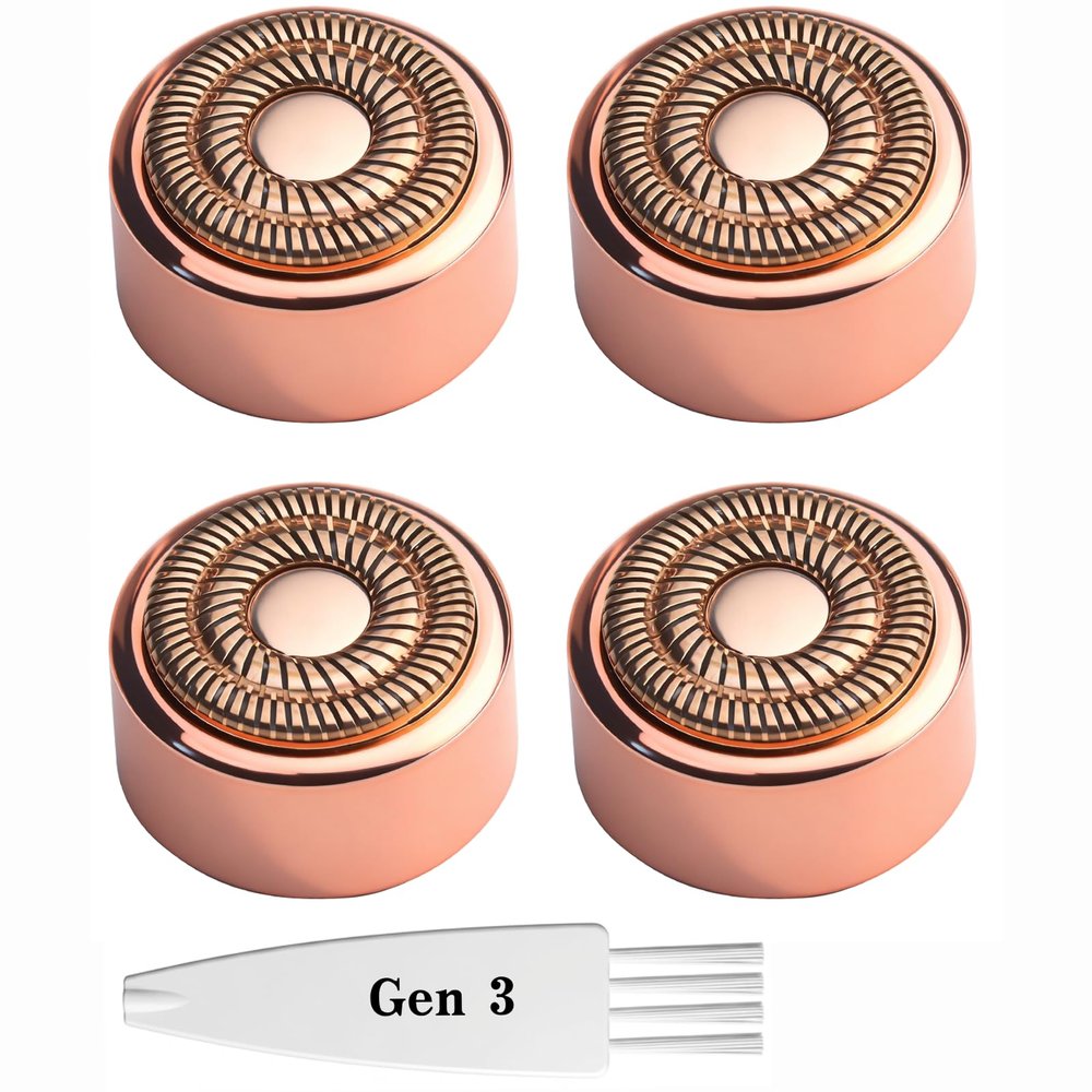 Replacement Heads Gen 3 Compatible with Flawless Finishing Hair Remover