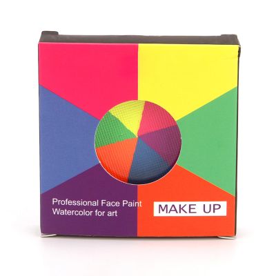 Fesjoy Professional Water Based Face & Body Painting Kit 6 Fluorescent Colors for Christmas Halloween