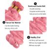 26 28 30 Inch Niegmeag Pink Human Hair Bundles Light Pink Bundles Human Hair Body Wave Bundle Unprocessed 3 Bundles 150g view 3