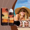 Self Tanning Serum Roll on for Face and Body, Natural Tanning Oil with Moisturizing Formula for Gradual Glow, Travel Size Sunless Tanner for Beach Vacation, Summer Travel, Outdoor Use (2pc) view 2