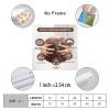 Benefits of Scalp Massage Guide to Improving Hair Growth, Stress Relief Circulation Poster Canvas for Living Room Bedroom Decor 16x16inch(40x40cm) Unframe-style view 2