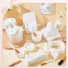 Teenyyou 12 Set White Spa Party Supplies for Girls Women for Sleepover view 4