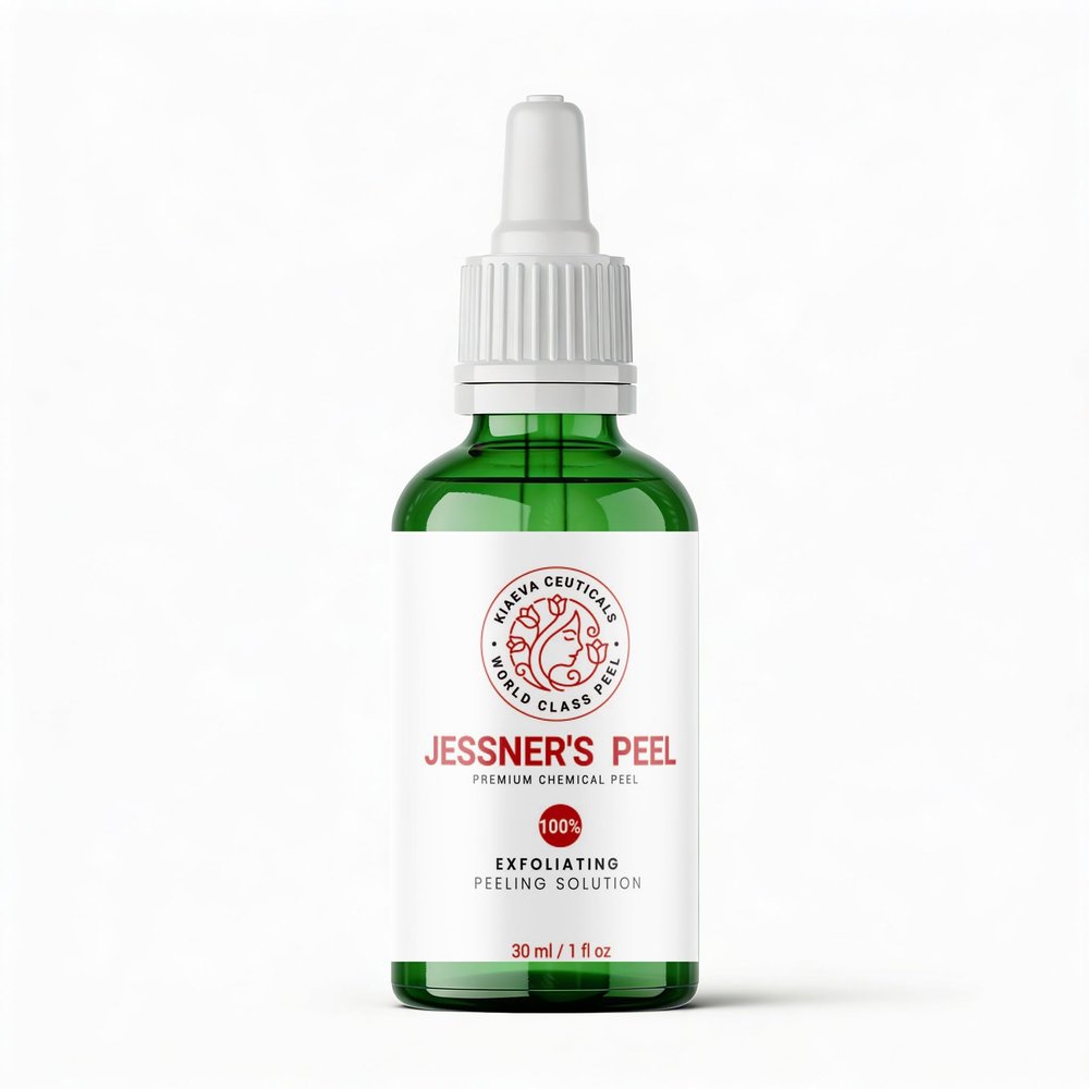 Jessners Gel Peel 100% Cosmetic Facial Exfoliant Peel 30ml | Multi-Acid Skin Resurfacing Solution
