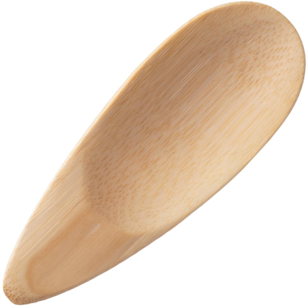 SmallCat Deodorant Applicators, Bamboo Cream Applicator, Multifunctional Makeup Spatula, Mini Spoon for Mud Cosmetic Clay, Deodorant Cream, Mask(Bamboo, 1.57x3.94inch)
