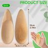 SmallCat Deodorant Applicators, Bamboo Cream Applicator, Multifunctional Makeup Spatula, Mini Spoon for Mud Cosmetic Clay, Deodorant Cream, Mask(Bamboo, 1.57x3.94inch) view 2
