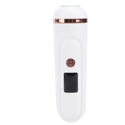 NinthAvenue Basics Electric Callus Remover, Cordless 2 Speed Pedicure Tool, Portable Foot File with 2 Nano Glass Heads, Type C Fast Charge & 180 Min Long Lasting, Ideal for Dry Hard Skin (White)