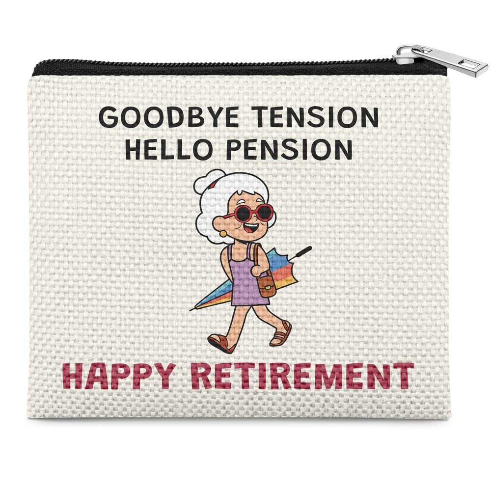 Gfhzdmf Retired Gifts for Women Coin Purse Retirement Gifts for Coworkers