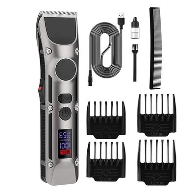 HEYLZBKCF Mens Hair Clippers Professional Trimmer Adjustable Electric Beard Clipper for Men Rechargeable Cutting Machine