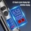 HEYLZBKCF Mens Hair Clippers Professional Trimmer Adjustable Electric Beard Clipper for Men Rechargeable Cutting Machine view 4